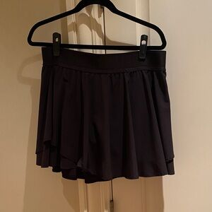 Lululemon Black Layered Skirt